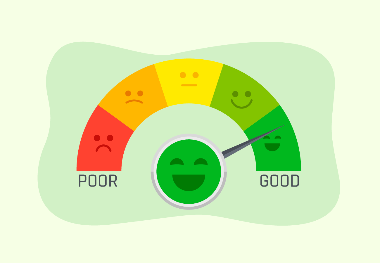 Highly positive credit score.